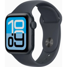 Apple Watch SE 3 40mm Aluminium Midnight avec Sport Strap Midnight S/M MEH94